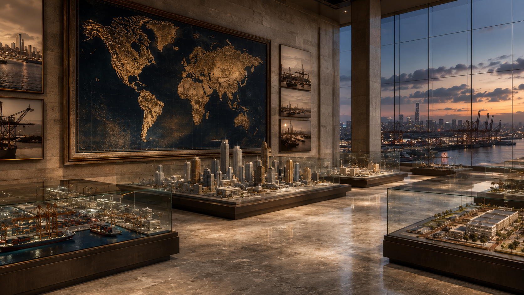 The Unicus Opportunity Wing with architectural models